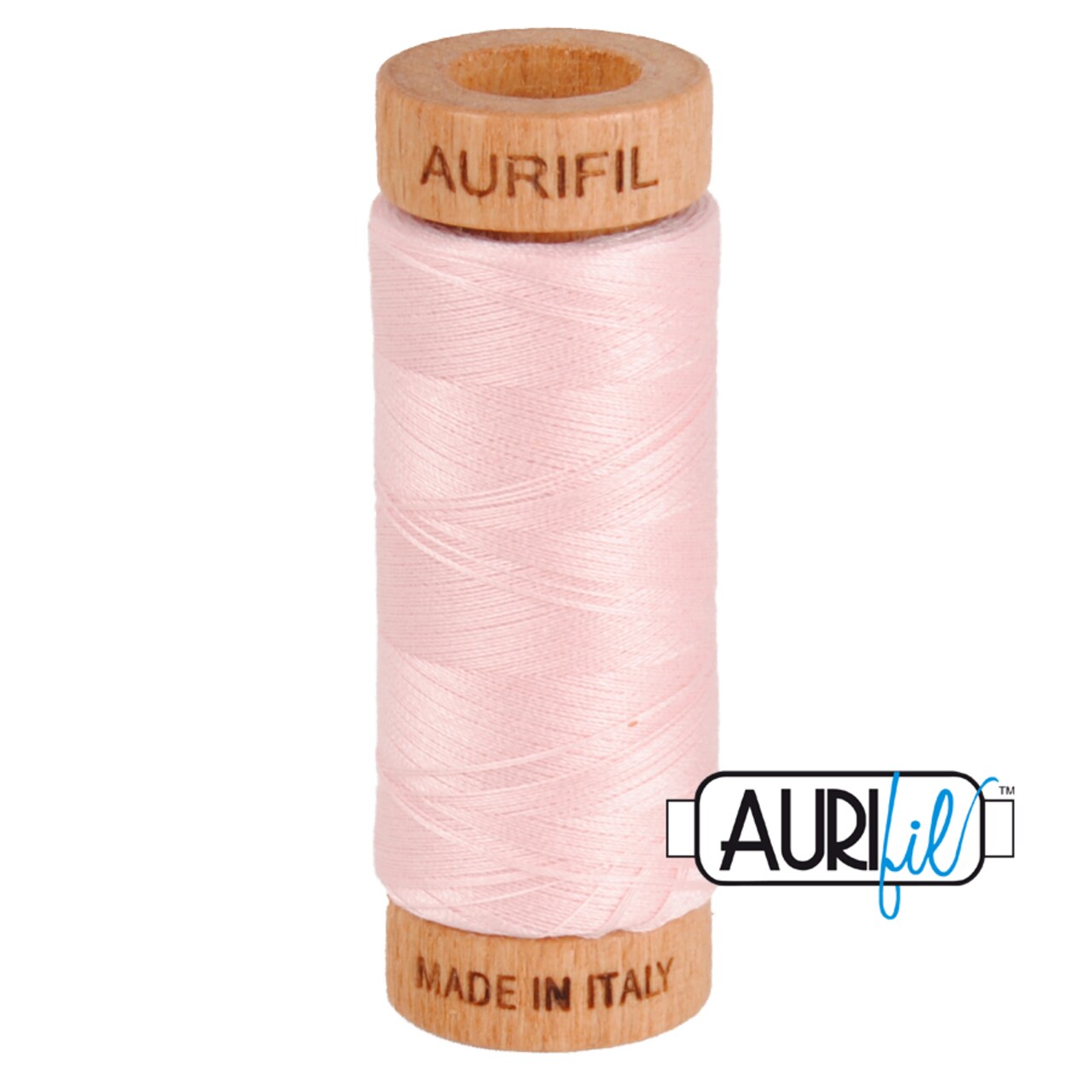 Pale Pink (2410) | 80wt Small Spool (274M / 300Y) | Aurifil Thread
